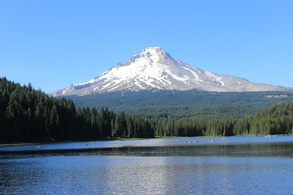 Lakes around Mt Hood National Forest